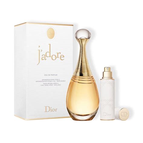 J'adore eau de parfum travel spray: the fragrance in travel size.